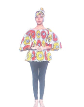 Load image into Gallery viewer, African Lady top