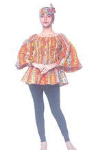 Load image into Gallery viewer, African Lady top