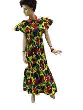 Load image into Gallery viewer, Afro fitted Long Dress  FI 5071
