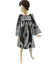 Load image into Gallery viewer, Afro Short Dress with long sleeves FI 50073
