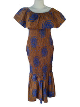 Load image into Gallery viewer, Afro fitted Long Dress  FI 5071
