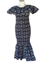 Load image into Gallery viewer, Afro fitted Long Dress  FI 5071
