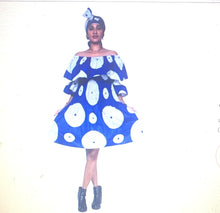 Load image into Gallery viewer, African off shoulder short dress
