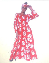 Load image into Gallery viewer, African long skirt with long sleeves
