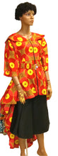Load image into Gallery viewer, African high and long dress with belt
