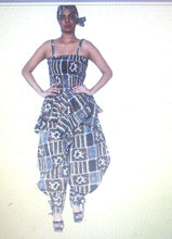 Load image into Gallery viewer, African lady top and pant set
