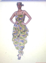 Load image into Gallery viewer, African lady top and pant set
