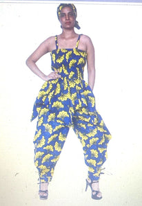 African lady top and pant set