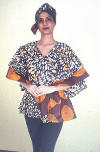 African Lady top
