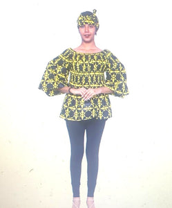 African Lady top
