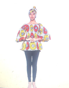 African Lady top