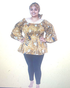 African Lady top