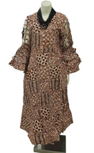 Load image into Gallery viewer, African Wraparound dress FI ST71 G/S

