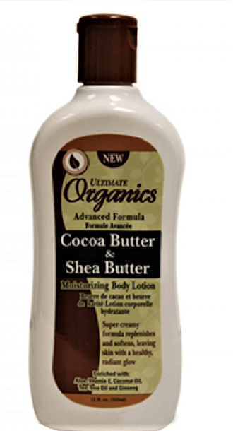 Organics Cocoa Butter & Shea Butter Moisturizing Body Lotion